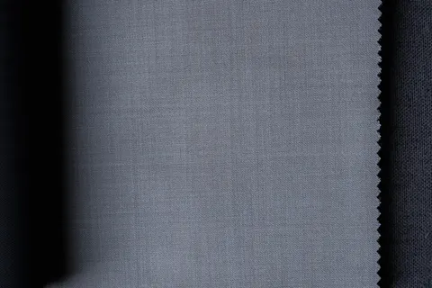 Zegna Light Blue Grey Textured 3400