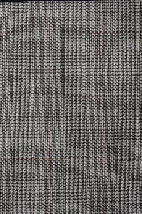 Zegna Warm Grey Check 6010