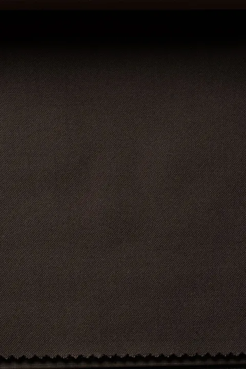 Zegna Dark Brown Textured 6520
