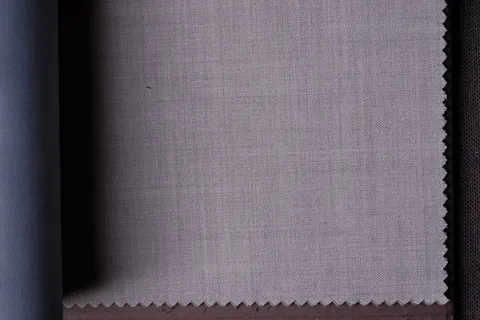 Zegna Light Taupe Grey Textured 3413