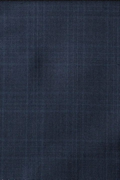 Zegna Navy Check 6007