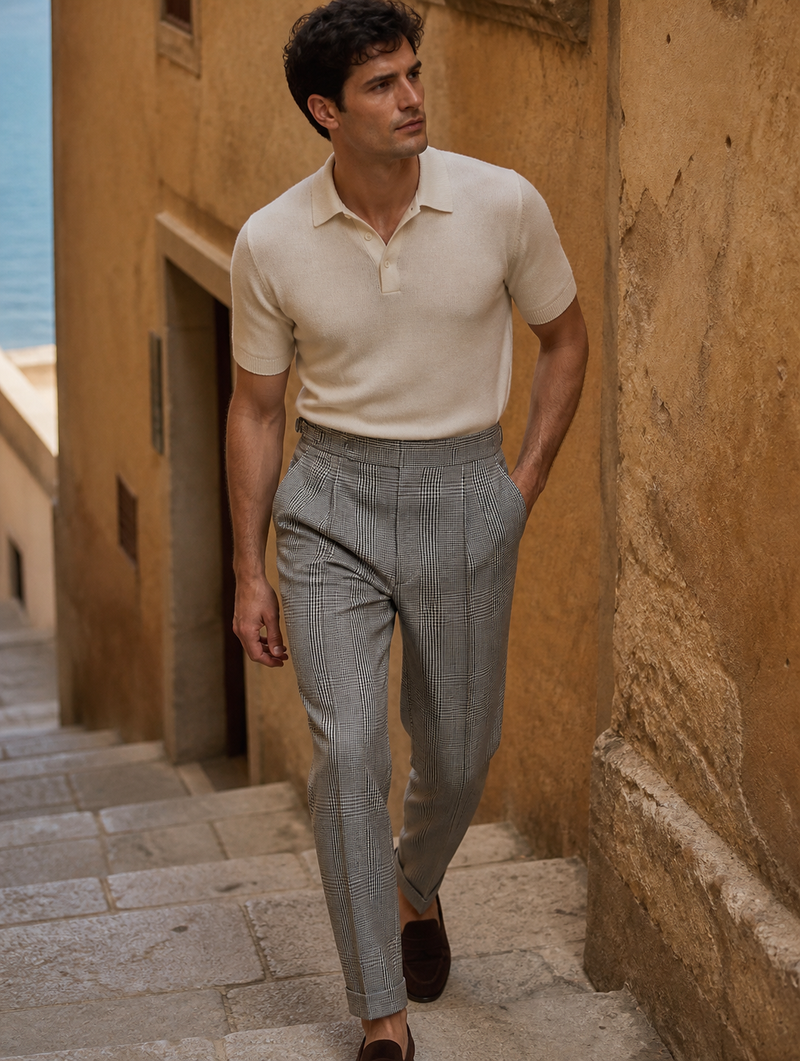 Pantalón a medida in fabric 6706