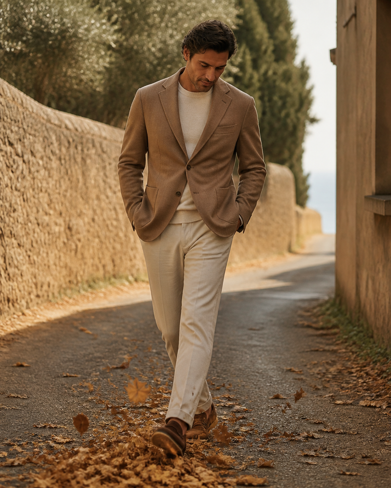 Blazer casual italiano in fabric 3901