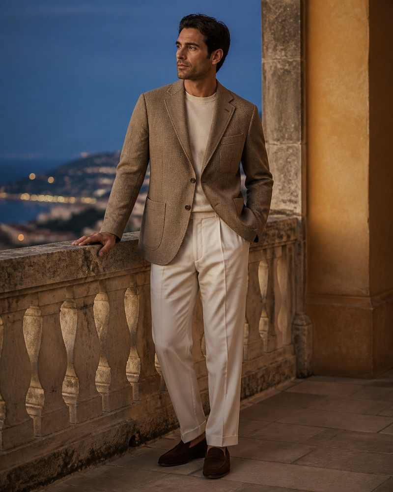 Blazer casual italiano in fabric 6370